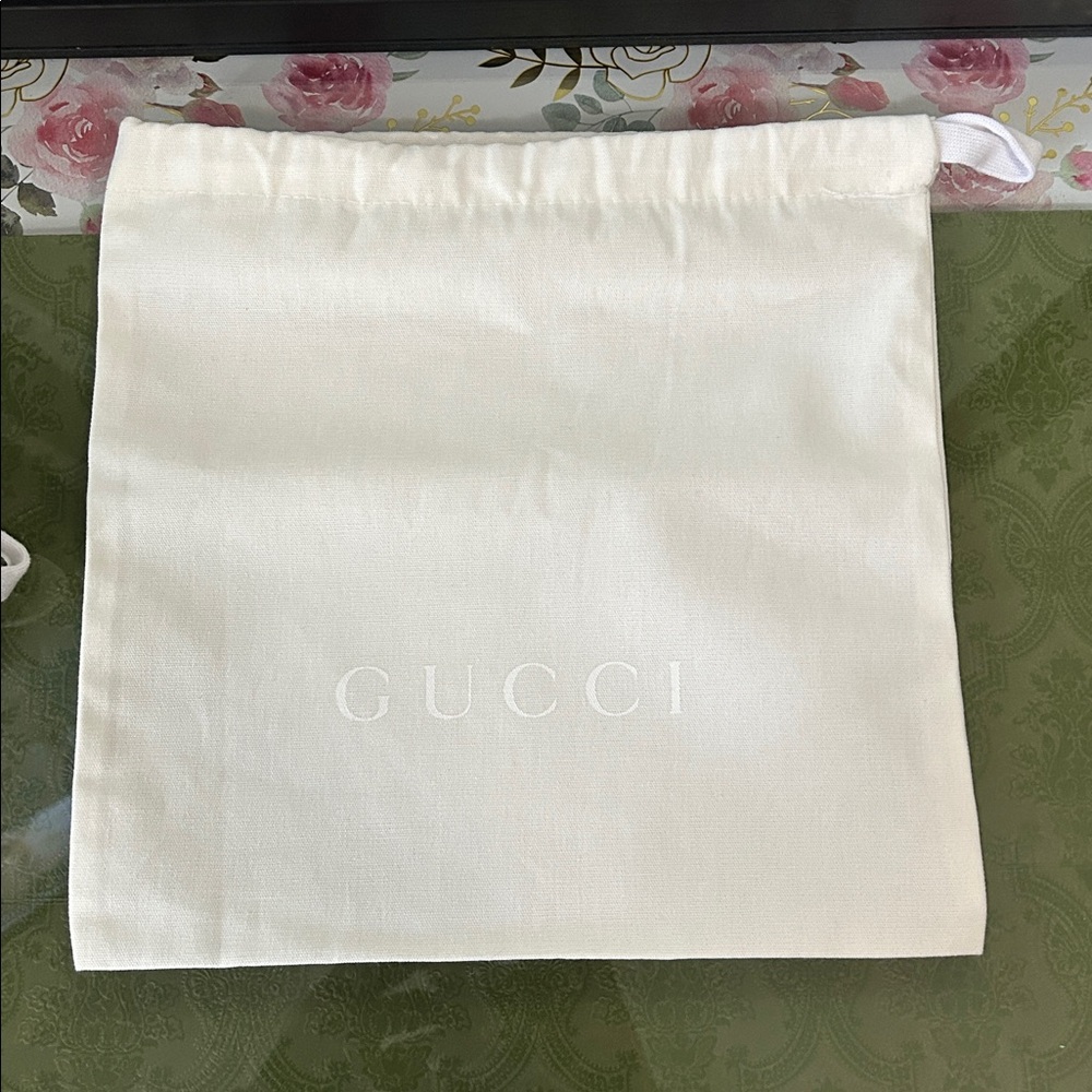 Gucci Ivory Storage Pouch